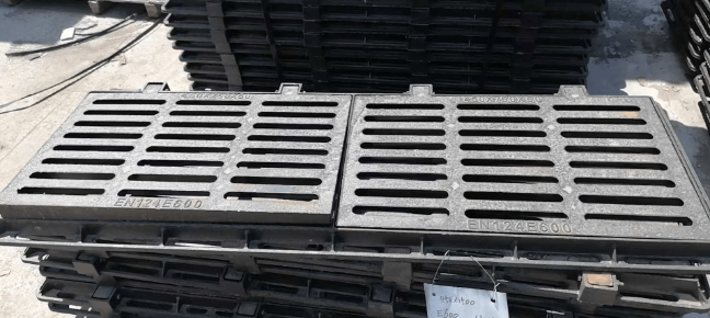 三元球墨铸铁连体双篦展示