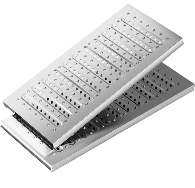 三元不锈钢沟盖板展示